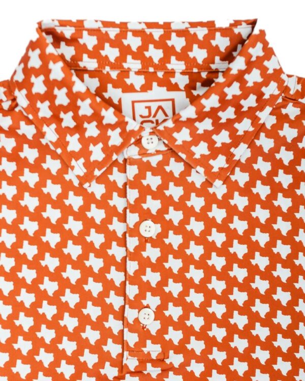Jack Golf Big Tex Polo Burnt - Orange