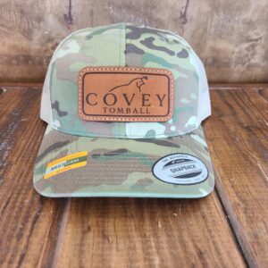 Covey Patch Yupoong Snapback Hat Multicam / Khaki