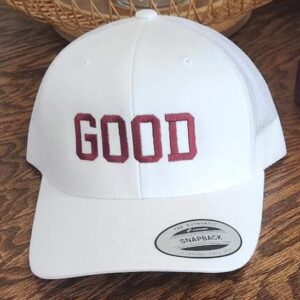 Covey Yupoong Classics Snapback White GOOD Hat