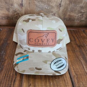 Covey Patch Hat Yupoong Snapback Mulitcam Arid / Tan