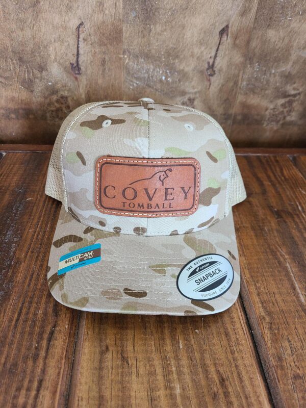 Covey Patch Hat Yupoong Snapback Mulitcam Arid / Tan