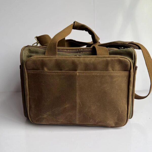 Bird Down Brand Waxed Canvas Range/Field Bag Green-Brown
